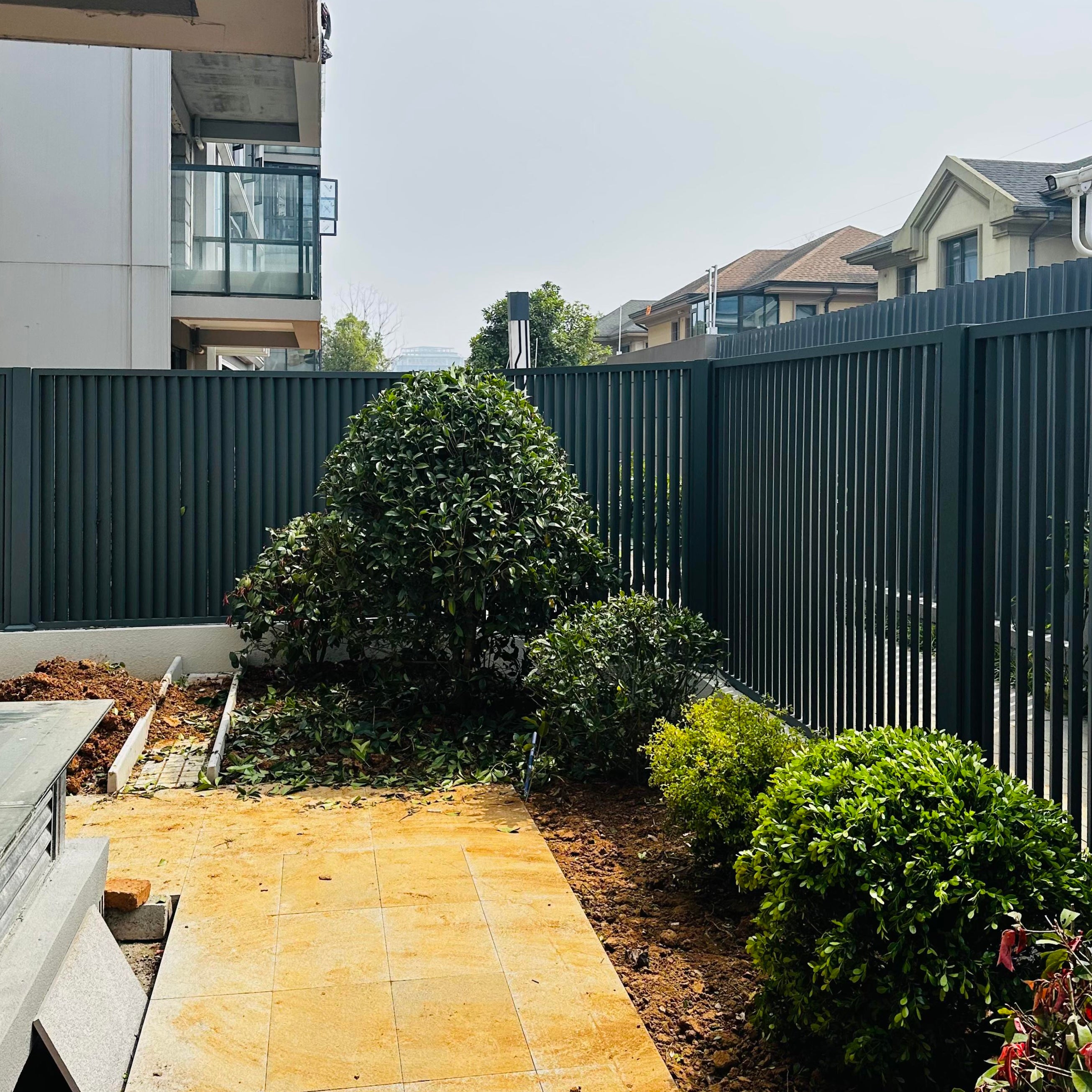 Waterproof UV Resistant Aluminum Alloy Vertical Fence for Patio Deck Anti-Corrosion